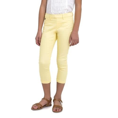 Colour Wash Crop Girls Jegging Jeans Trouser