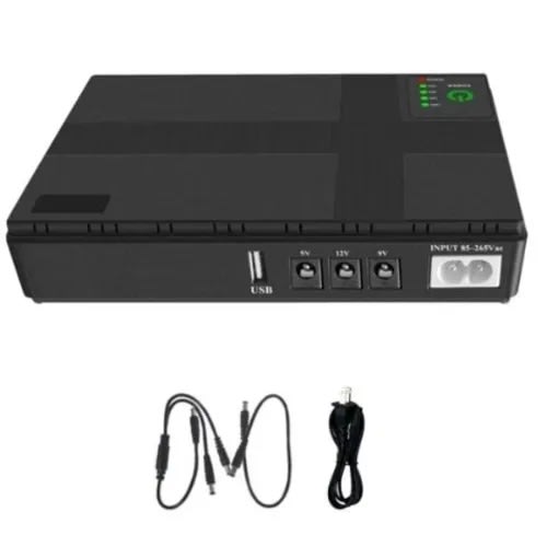 12V DC Mini UPS Power Bank For Router    - 8800mAh