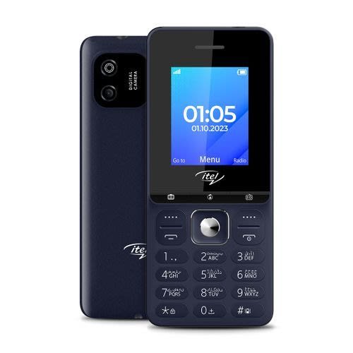 2176 2" Wireless Fm Torchlight, Slim Design Dual Sim Phone-black