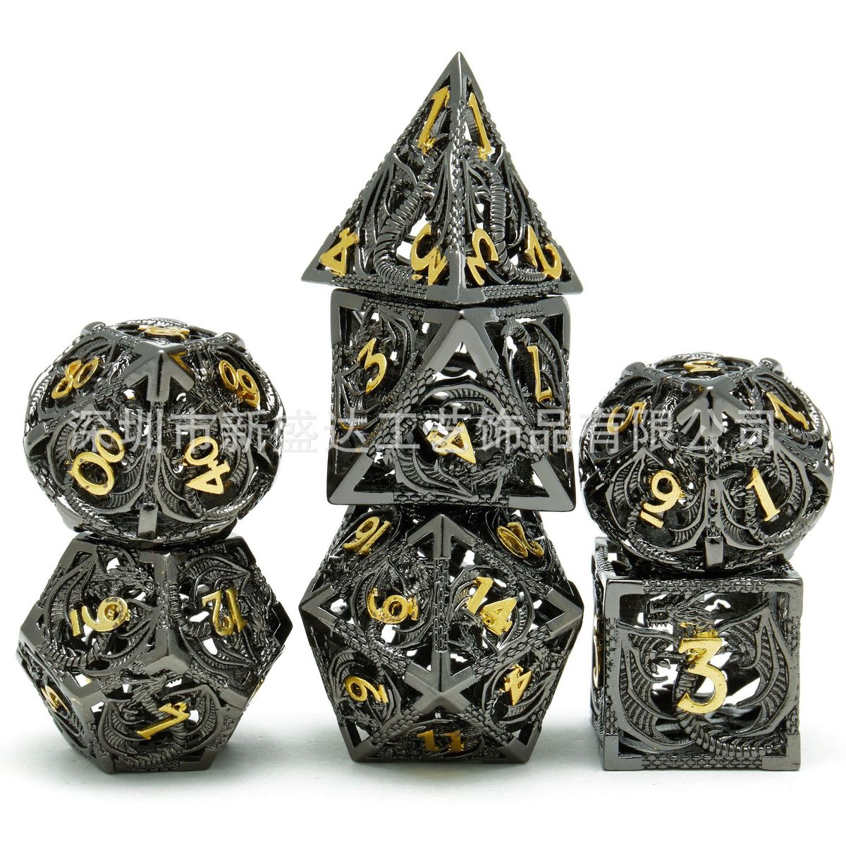 Metal Hollow COC Running Group Dice Cthulhu ONO Dragon And