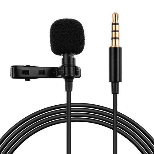 Professional Lavalier Lapel Microphone Omnidirectional Condenser Mic For IPhone Android Smartphone,Recording Mic For Youtube,Interview,Video,10ft