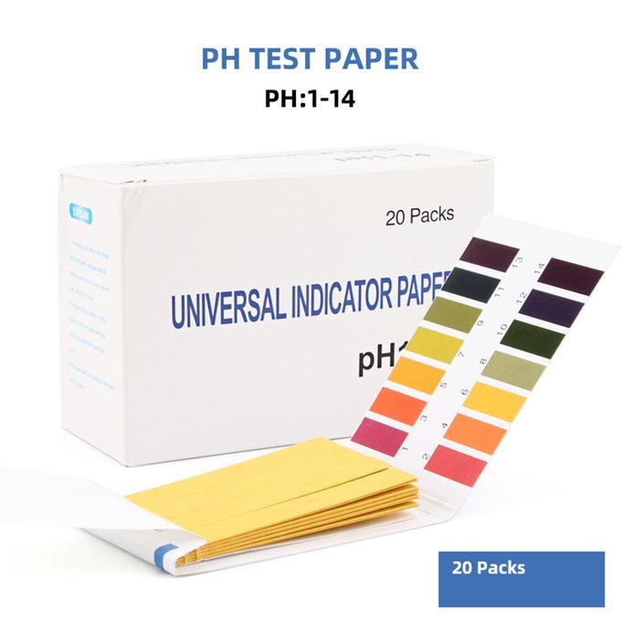 20x PH 1-14 Test Paper Universal Litmus Testing Indicator PH Test