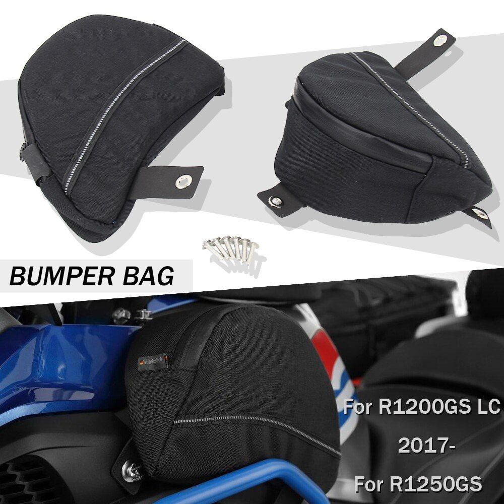 NEW Waterproof Motorcycle Saddle Bags Black Luggage Multi-F