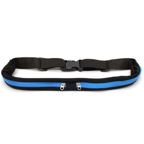 Fitness Slim Waist Bag -Black & Blue