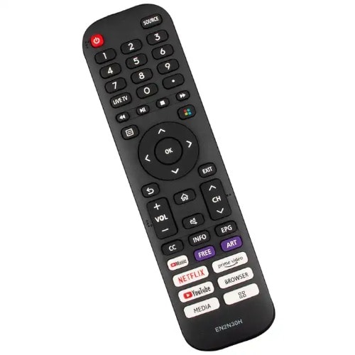 Remote Control For Hisense 4k Uhd Led Smart Tv