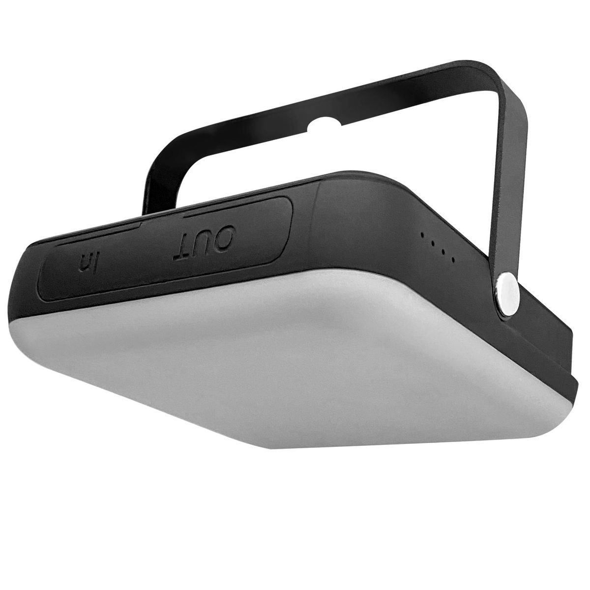 Multifunctional Outdoor Camping Lamp/ 3 Colors Temperature Changing/ 4 Levels Dimmable Brightness Adjustable/ 3 Output Ports&2 Input Ports/ IP65 Water Resistance/ Built-in 10000mAh High Capacity Rechargeable Cell for Hiking Cycling Fishing