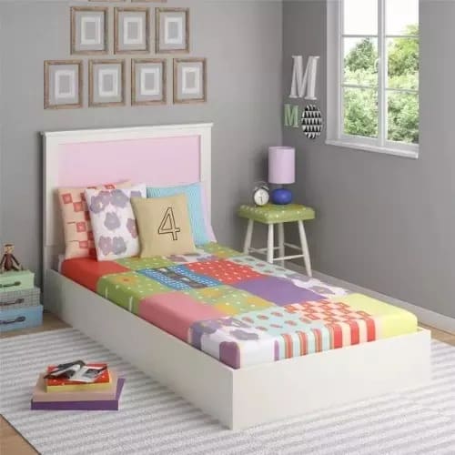 Vivaz Kids Twin Bed With Reversible Headboard