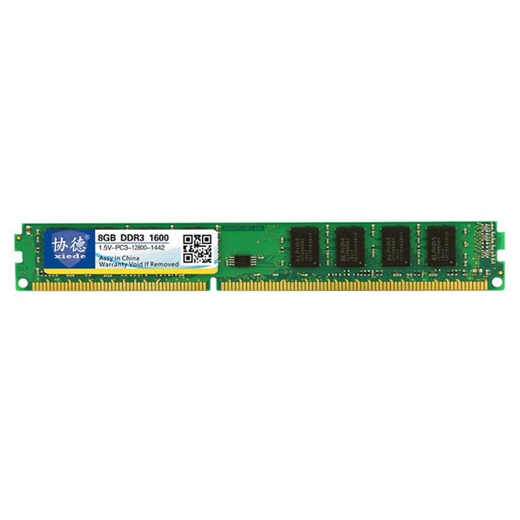 XIEDE X035 DDR3 1600MHz 8GB 1.5V PC Memory RAM Module
