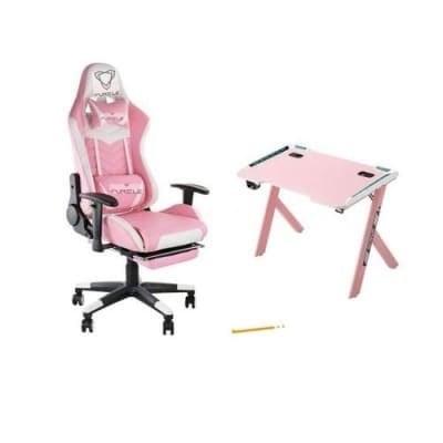 Set Of Executive Office Gaming Chair + Gaming Desk