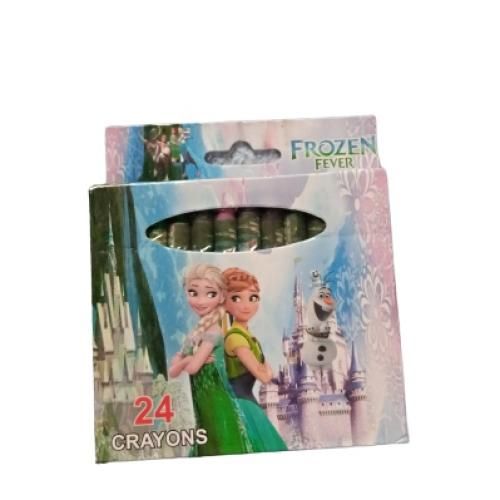 24 Colors Children Working Crayons (1pack)