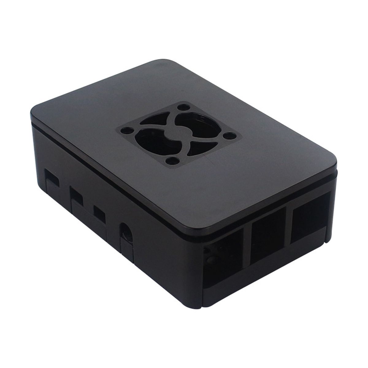 Motherboard Case Precision Installable Cool Fan ABS-Black