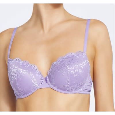 Sweet Lace T-shirt Bras - Pack Of 2- Lavender