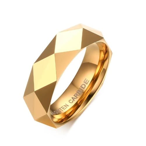 Men's Gold Plated Wedding Ring