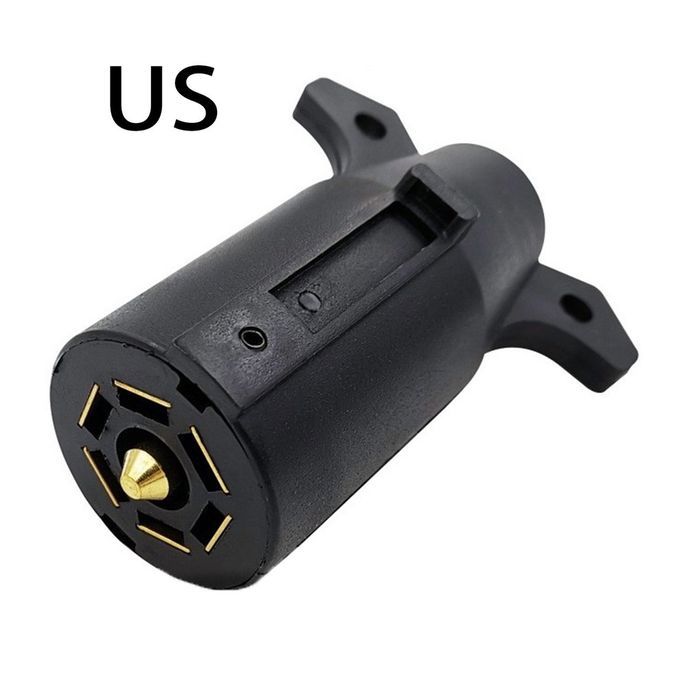 7-pin 12V Trailer  Ar Plug So Ket Adapter US Plug Adapter Trailer  Onne Tor-bla K