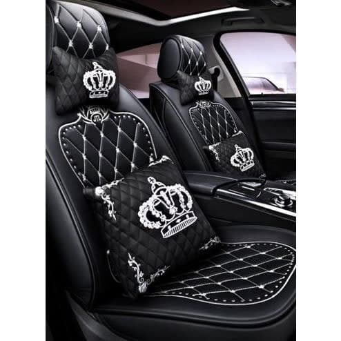 Executive Leather Seat Cover - Complete Set For 5 Seater