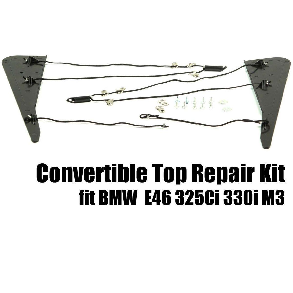 Convertible Roof Top Column Repair Kit 54317135351 For BMW E46 325Ci 330Ci