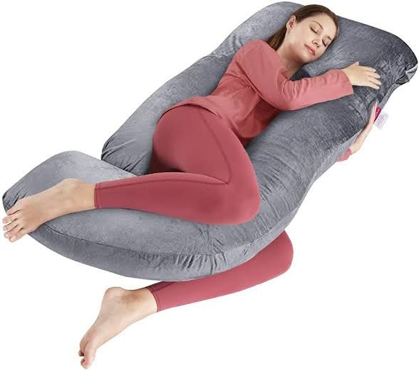 Maternity /Pregnancy Pillow -  Grey