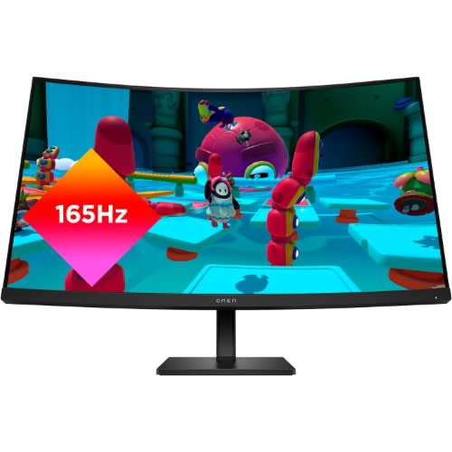 OMEN 32c QHD 165Hz Curved Gaming Monitor- QHD Display- 2560 x 1440