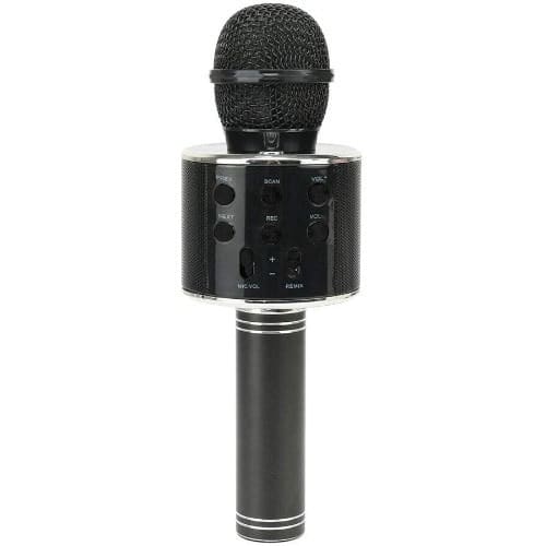 Wireless Bluetooth 3-in-1 Portable Handheld Karaoke Mic With Hifi - Speaker