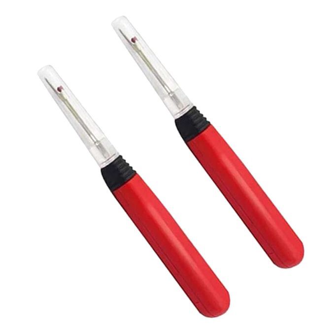 2x Seam Ripper Stitch Unpicker With Led Light Removing Seams DIY Hand