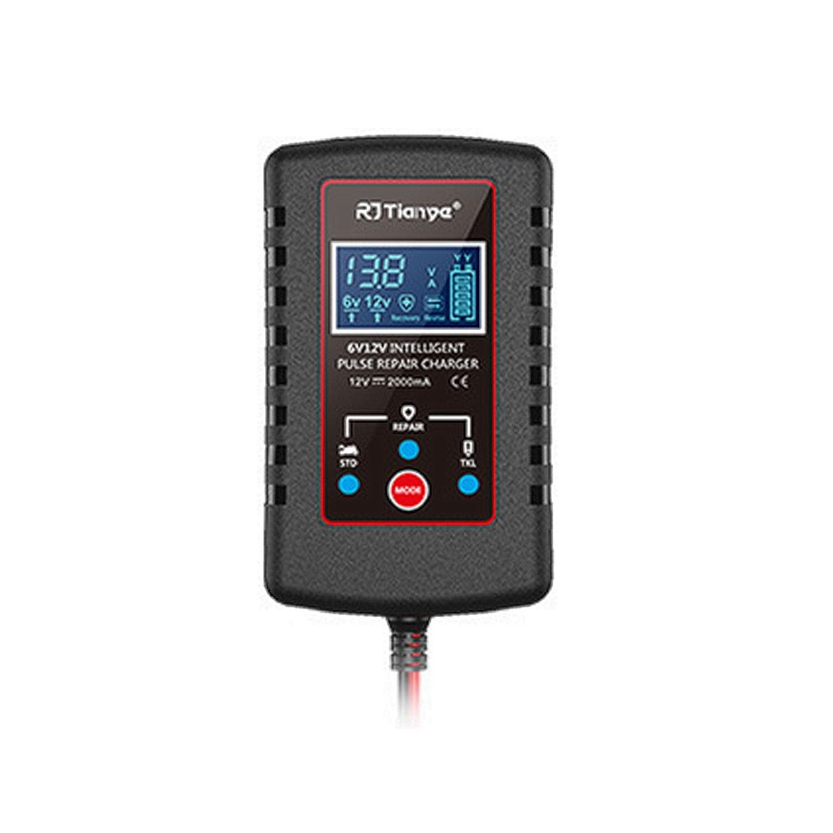 6V 12V Fully Automatic Smart Charger 2A High Power