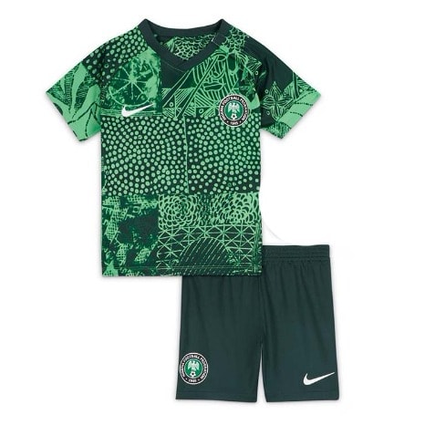 Kids Nigeria 2022 Home Jersey Kit