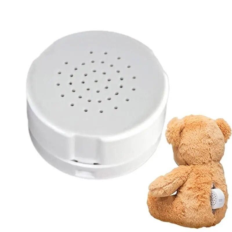 30 Second Voice Recorder Toy Voice Box For Plush Stuffed Toys Pillows Mini Squeeze Audio Recording Device Sound Box For DIY Gift