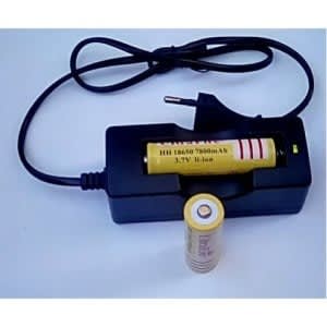 Ultrafire Rechargeable Li-ion Battery -2pcs With Charger