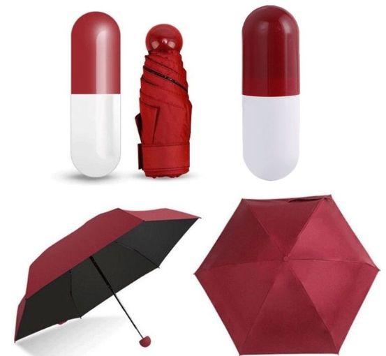 Pocket All Capsule Umbrella  Light Mini Anti-UV