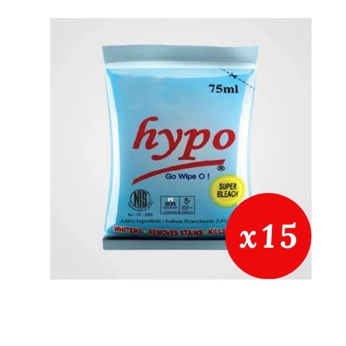 Bleach Sachets - 75ml X 15 Pieces