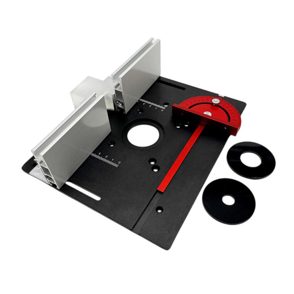 Aluminum Alloy X8 Router Table Insert Plate Woodworking