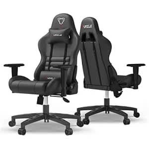 Furgle Gaming Chair With Footrest - Black