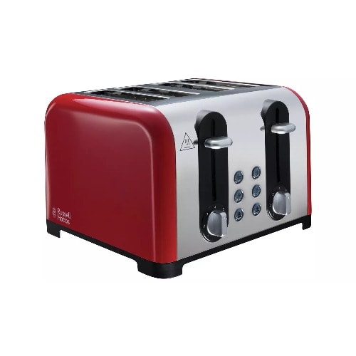 Extra Wide Slots Pup Up Toaster 4- Slice - 1500W