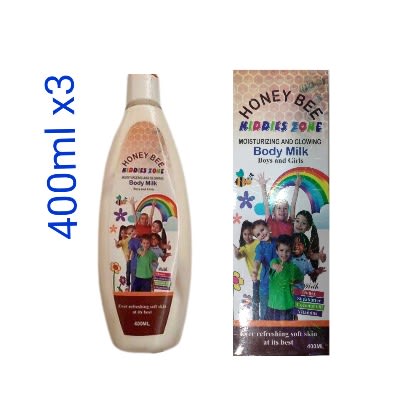 3pcs Moisturizing And Glowing Body Milk Lotion