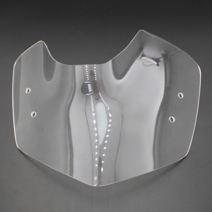 Extension Parts Front Windshield Glass Cover For BMW K1200R Black