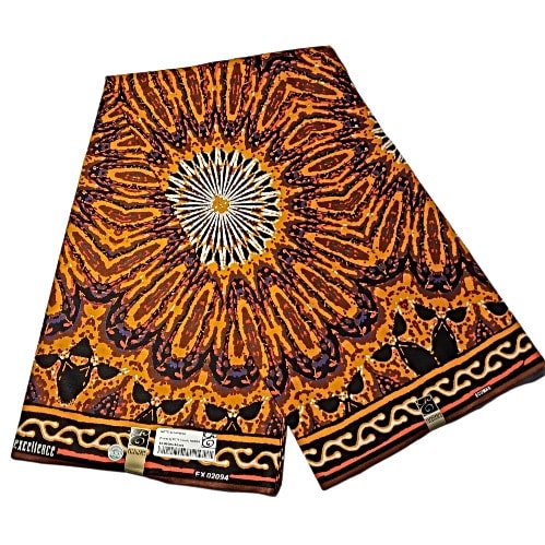 Ex 02094 Ankara Print - 6 Yards