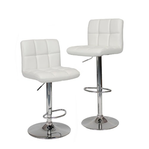 Bar Stool - Set Of 2 - White