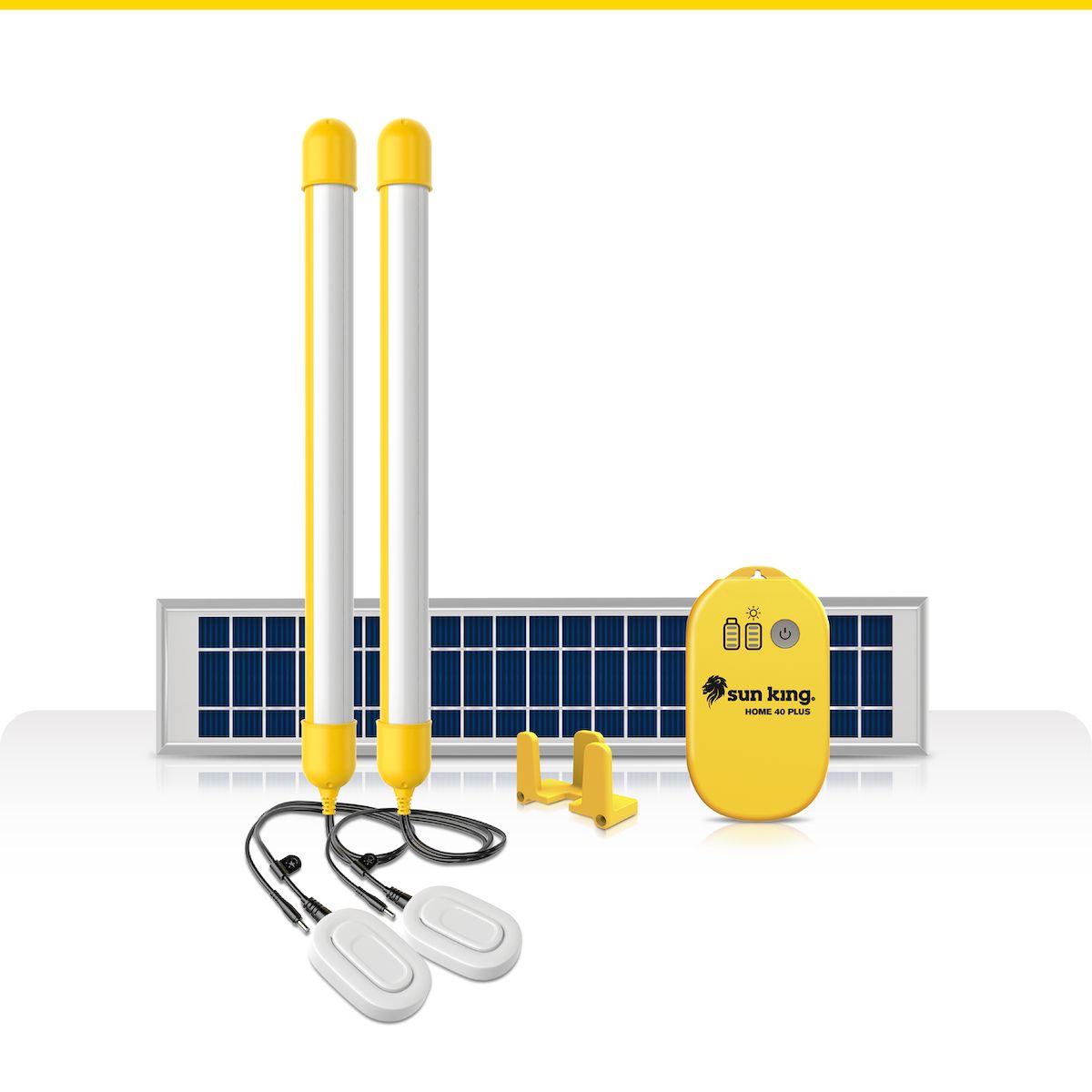 Home 40 Plus Solar Home Light System - Yellow
