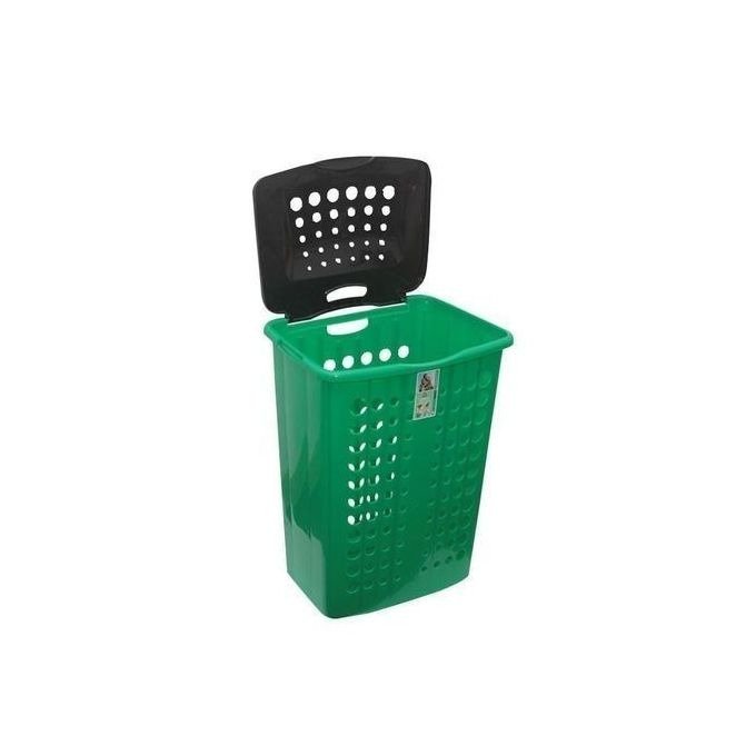 Laundry basket with cover
