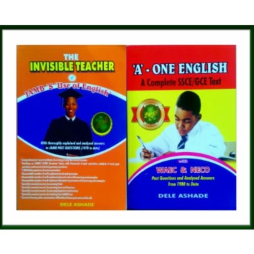 The Invisible Teacher + 'a'-one In English Book Bundle - Set Of 2