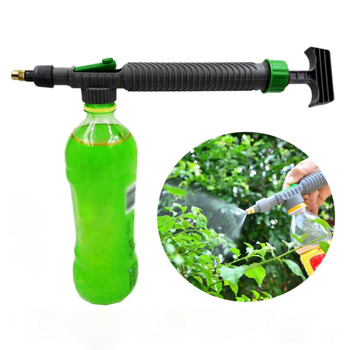 Gardening Flower Water Bottle Sprayer Adjustable Twist