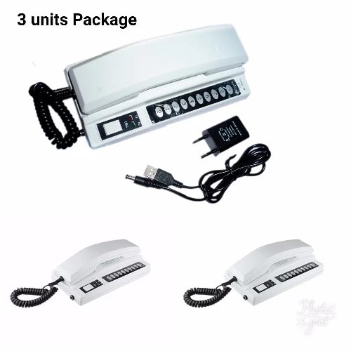 Wireless Intercom Long Range - 3 Users