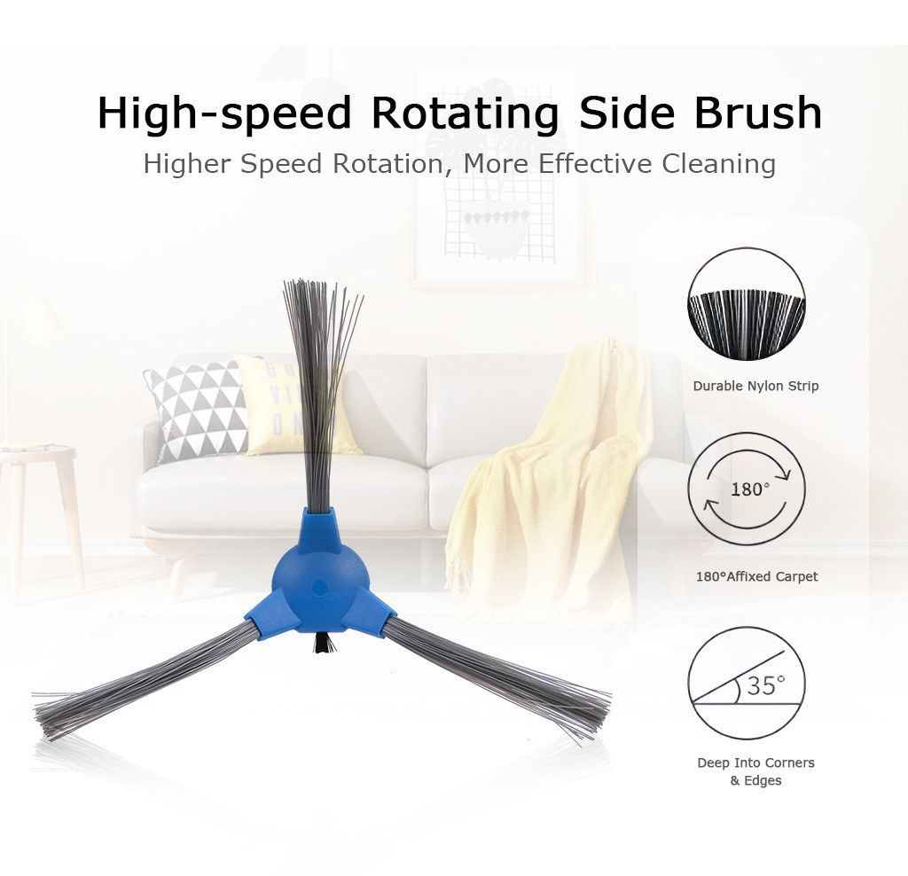 Robotic Vacuum Cleaner Filters Side Brushes Rolling Brush