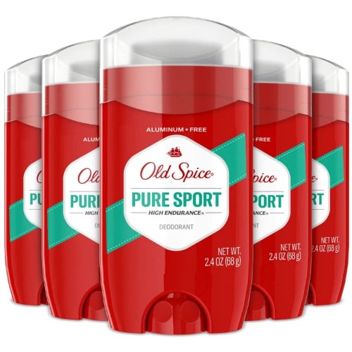 Pure Sport Deodorant - 2.4 Ounce  - Pack Of 5