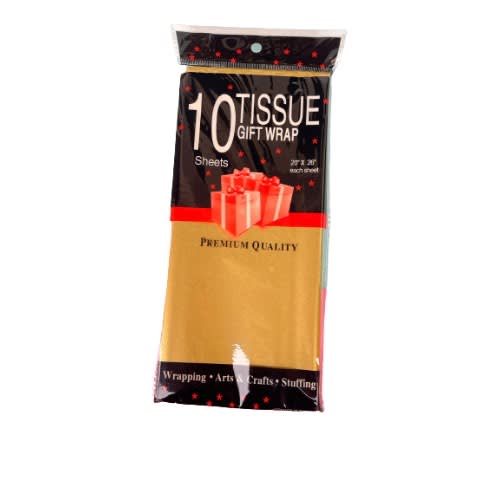 Tissue Gift Wrap - Gold