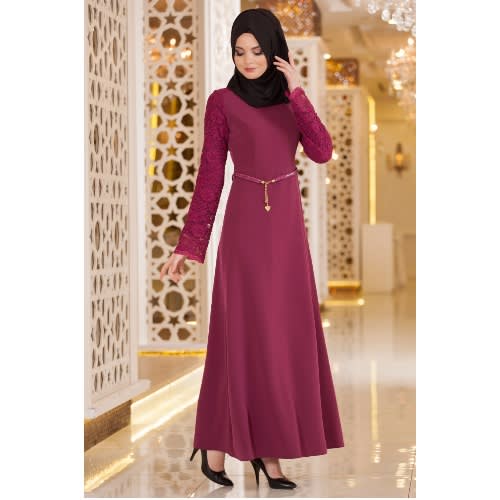 Selviler Purple Dress