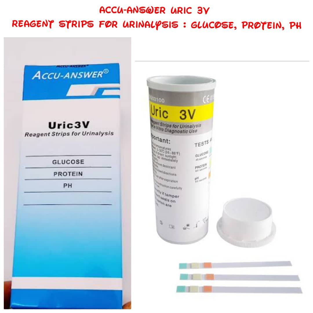 Urinalysis Lab Test Strip 3v