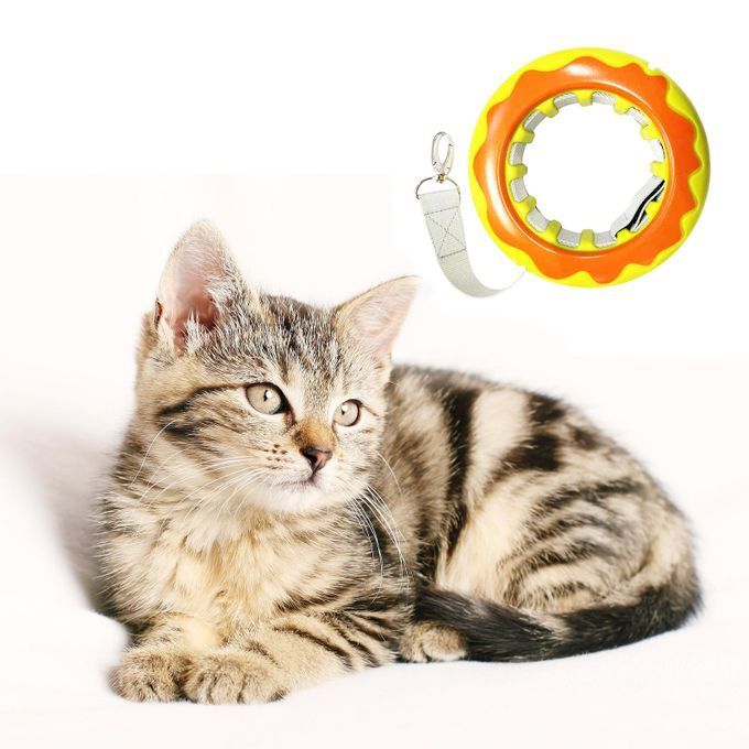 Retractable Dog Roulette Leash Traction Rope Lead Extension For Yelow