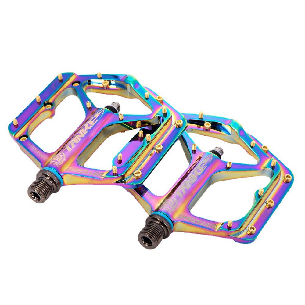 Bicycle Pedals Colorful Cycling Road Bike Pedals Non-slip
