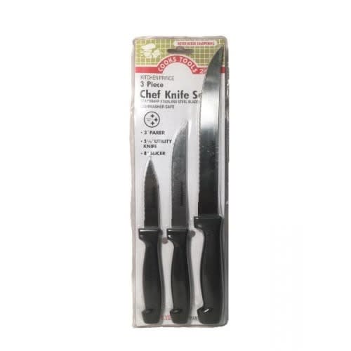 Kitchen Prince 3 Piece Chef Knife Set - 3 Piece